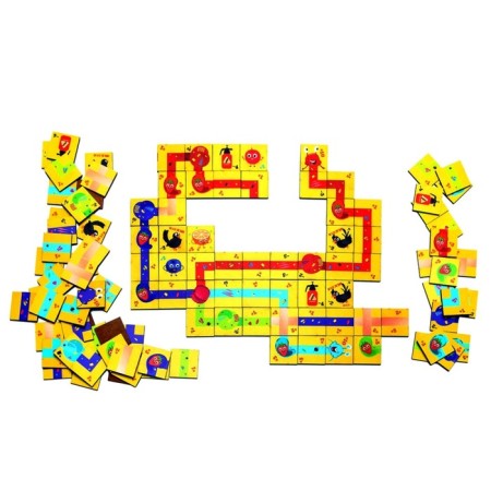 Board game "Garden caterpillars"-3