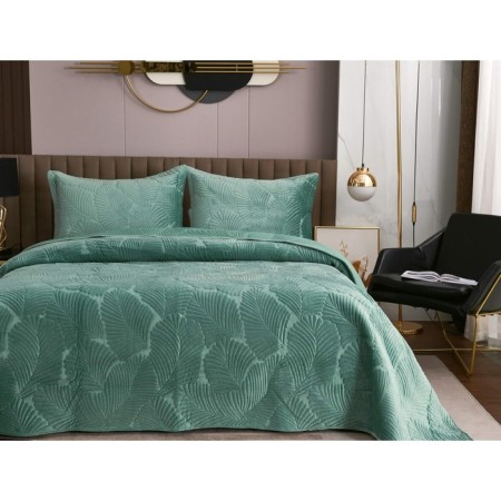 Noel blanket, size 240x260 cm, emerald color-1