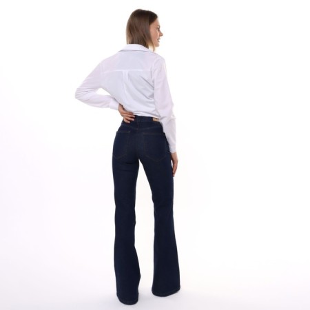Women's jeans, dark blue color, size 42-44 (W26 L32)-4