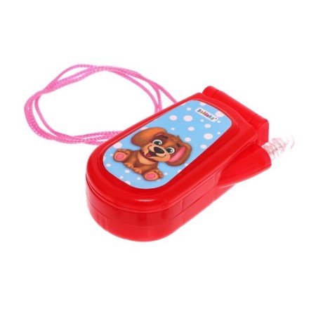 Musical phone "Pets", Russian voice acting, lighting effects, works from batteries, mix-8