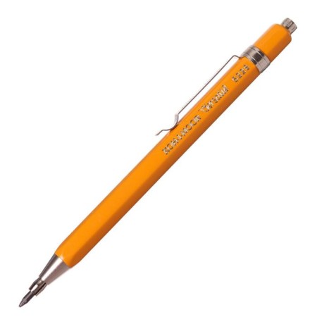Cangy pencil Koh-I-Noor Versatil 5228, short, yellow, metal/plastic, with a clip, 2.0 mm