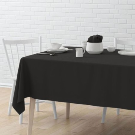 Billy tablecloth, size D170 cm, black color