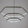 Lamp Bayerlux "Tanley" LED 160W 3000-6000K black 72x80x100 cm