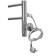 Domoterm electric heated towel rail "Orpheus" P6, 400x600 mm, right, chrome