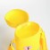 Bag's bag with lightning, stickers mix, yellow color
