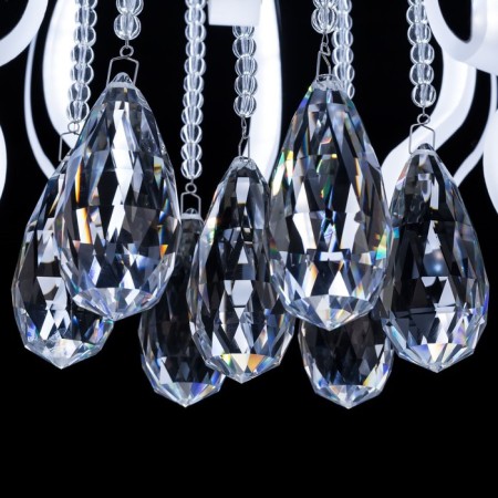 Krown 82W chandelier LED Chrome 52.5x51.5x31 cm-1