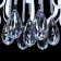 Krown 82W chandelier LED Chrome 52.5x51.5x31 cm
