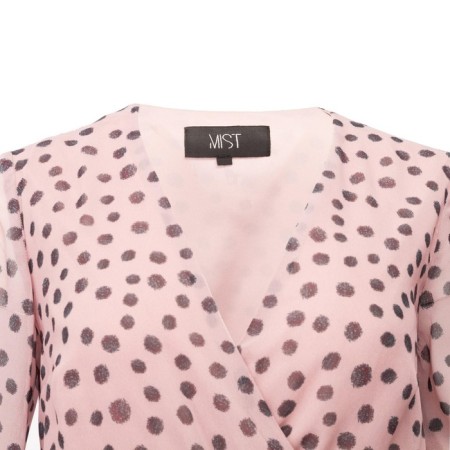 Dress summer female mist, size 42, pink color-8