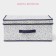 The storage box "Marmalade", 45 × 30 × 20 cm, white color
