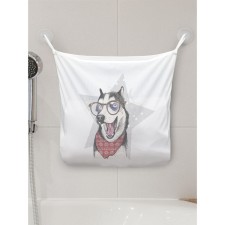 Organizer in a bath on the suction cups “Who is the star?”, For storing toys and trifles, size 33x39 cm