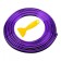 Molding is flexible intraspillene, purple, 5 m