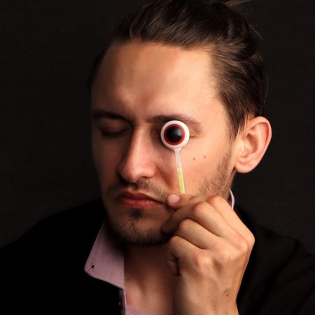 Caramel Lollice on the neon stick "Dracula's Eye", 10 g-3