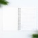 Gift New Year's set: a notebook on the A6 spiral, 60lists and magnetic bookmarks 2 pcs. "I am your gift"