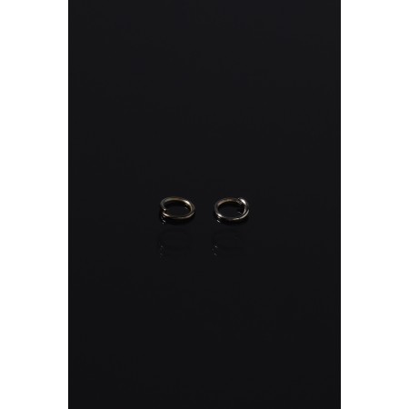 Connective ring (set 50 pcs.), 5 × 1 mm, color gray color-2