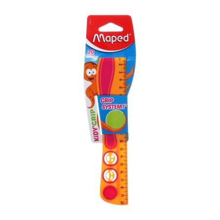Line 20 cm, Maped Kidi Grip, color, eco-design, euro suspension, mix-4