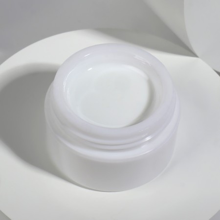 Fiber Gel для наращивания ногтей, со стекловолокном,15 мл, LED/UV, цвет белый-3