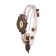 Women's watch "Elios", discrete move, strap 19.5 cm, d-2.5 cm, white