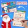 Creative set of puzzles "We celebrate the New Year"