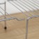 Sliding shelf for a cabinet, 36-62 × 22 × 15, color chromium