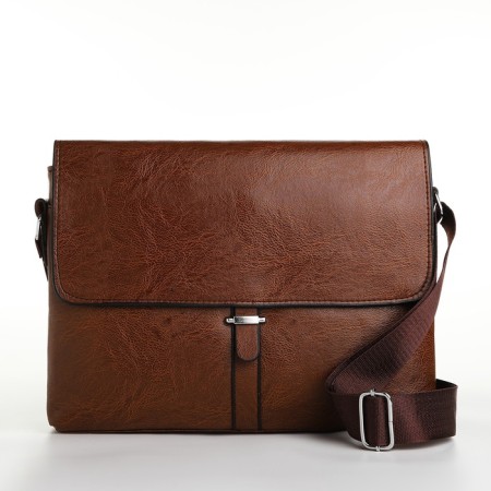 Male bag, brown color-1