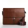 Male bag, brown color