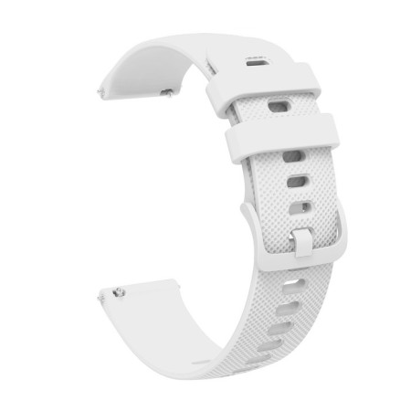 Smart hours strap, 22 mm, silicone, white-2