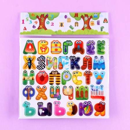 Set of developing magnets "alphabet"-4