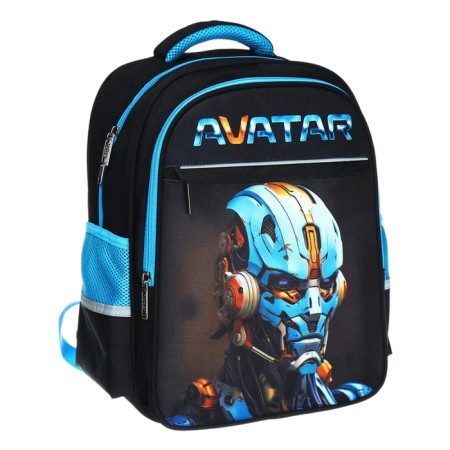 School backpack 38 x 29 x 14.5 cm, Hatber Ergonomic Light, "Avatar" NRK_15150-1