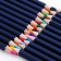 Pencils are artistic 48 colors, Finenolo, 3.8 mm, hexagonal, in a metal pencil case