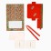 Box for 6 sweets with cells "New Year's attributes" 14.8 x 9.5 x 3.5 cm, New Year