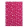 Colored felt is soft with the A4 Devente pattern. White flowers 5 colors, 5 sheets, thickness 2 mm