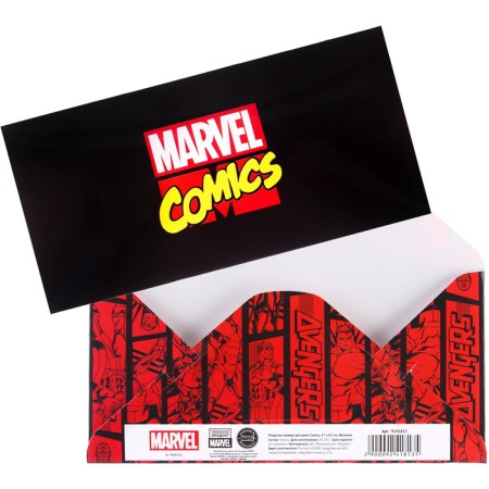 Money envelope, 16.5 x 8 cm "Comic", Avengers-4