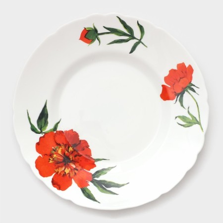 Service table "velvet rose", 37 items, glass ceramic-19