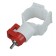 Drive Nipple, for poultry, with fastening on the pipe