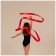 Ribbon for rhythmic gymnastics with a stick Grace Dance, 4 m, color fuchsia