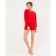 Women's pajamas (sweatshirt, shorts) minku: Home Collection Red color, rr 54