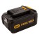 Battery battery Denzel 28434, B-18-4.0, Li-Ion, 18 V, 4.0 Ah