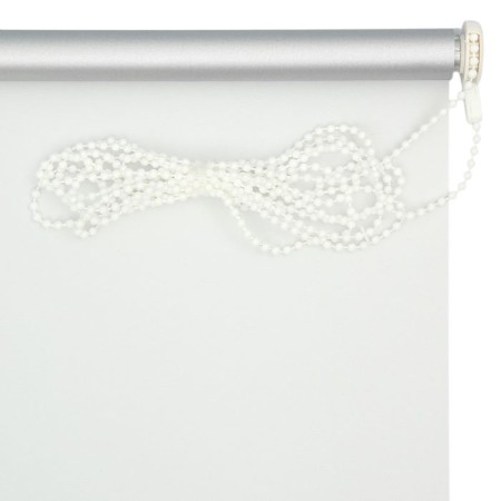 Rolled curtain 50 x 175 cm "Silver", Blackout effect, white color-2
