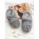 Home Hello slippers, closed nose, size 38-39, color gray color