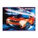 Album for drawing A4, 24 sheets on the board "Cars", covered Cardboard, internal block offset 100 g/m²