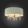 Suspension lamp ST LUCE. SL1121.103.05. Oleo. 5x40 watts, E14, 58x58x44.5 cm, Nickel color