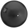 Yoga and Pilates ball 25 cm, 100 g, black color