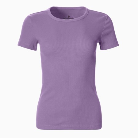 T -shirt female, lilac color, size S (42)-5
