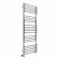 Water towel Terminus "Sorento" P23, 500x1400 mm, lower connection, chrome