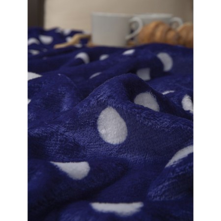 Texrepublic blanket, size 200x220 cm, blue color-6
