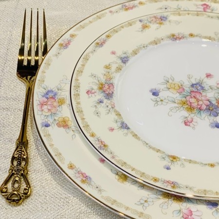 Set of plates Lenardi Fleur, d = 22 cm, 6 pcs-1