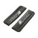 Safety belt Matech MTH Line, 2 pcs, 24 x 7 x 1.5 cm, black