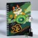 Set "The most bold!", Notepad a6 50 l, write a pen with light
