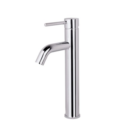 Bronze de Luxe Scandi 1452C shell mixer, single -leaf, pour 134 mm, chrome