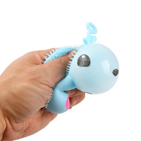 Ball children's rubber horner light "Hedgehog", Mix color, in showbox-5